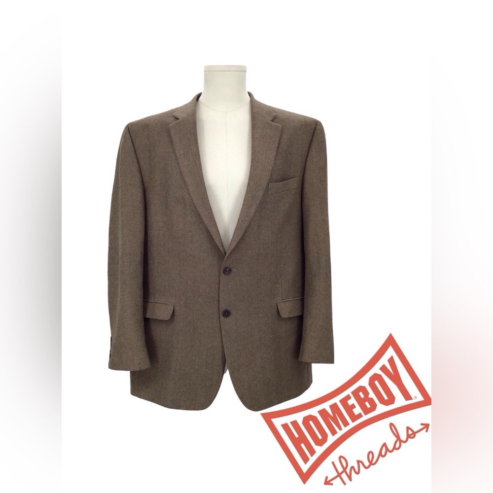Ralph Lauren Brown Sport Coat Classic Cut size 46 Large